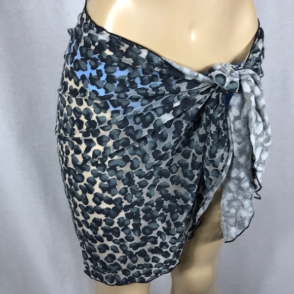 Zuliana Animal Print Animal Print Sarong. New With Tags. - Picture 2 of 3